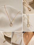 Auréa Frame Necklace