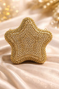Star-Shaped Kundan Clutch