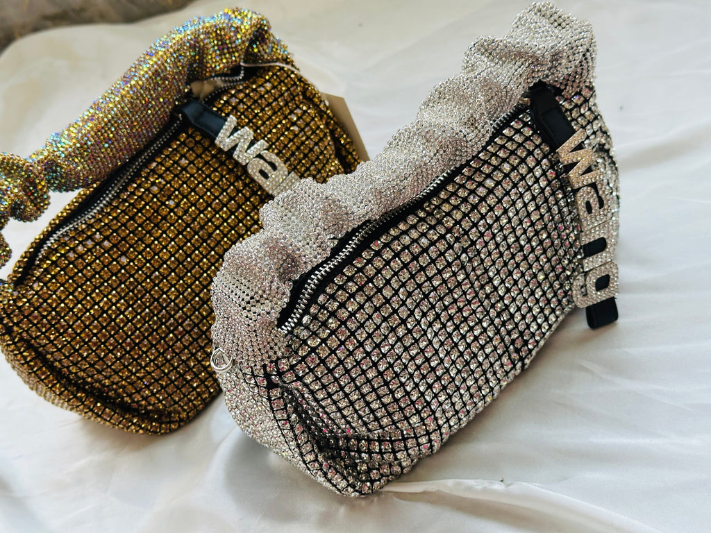 Black bold wang purses premium quality