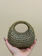 Emerald Pearl Luxe Clutch