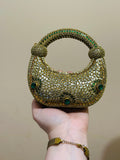 kundan hand clutch