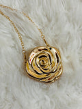Mini Acrylic Rose Clutch-Golden