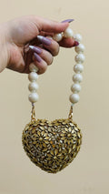 Noor-e-Dil Clutch with pearl chain