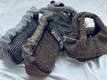 Black bold wang purses premium quality