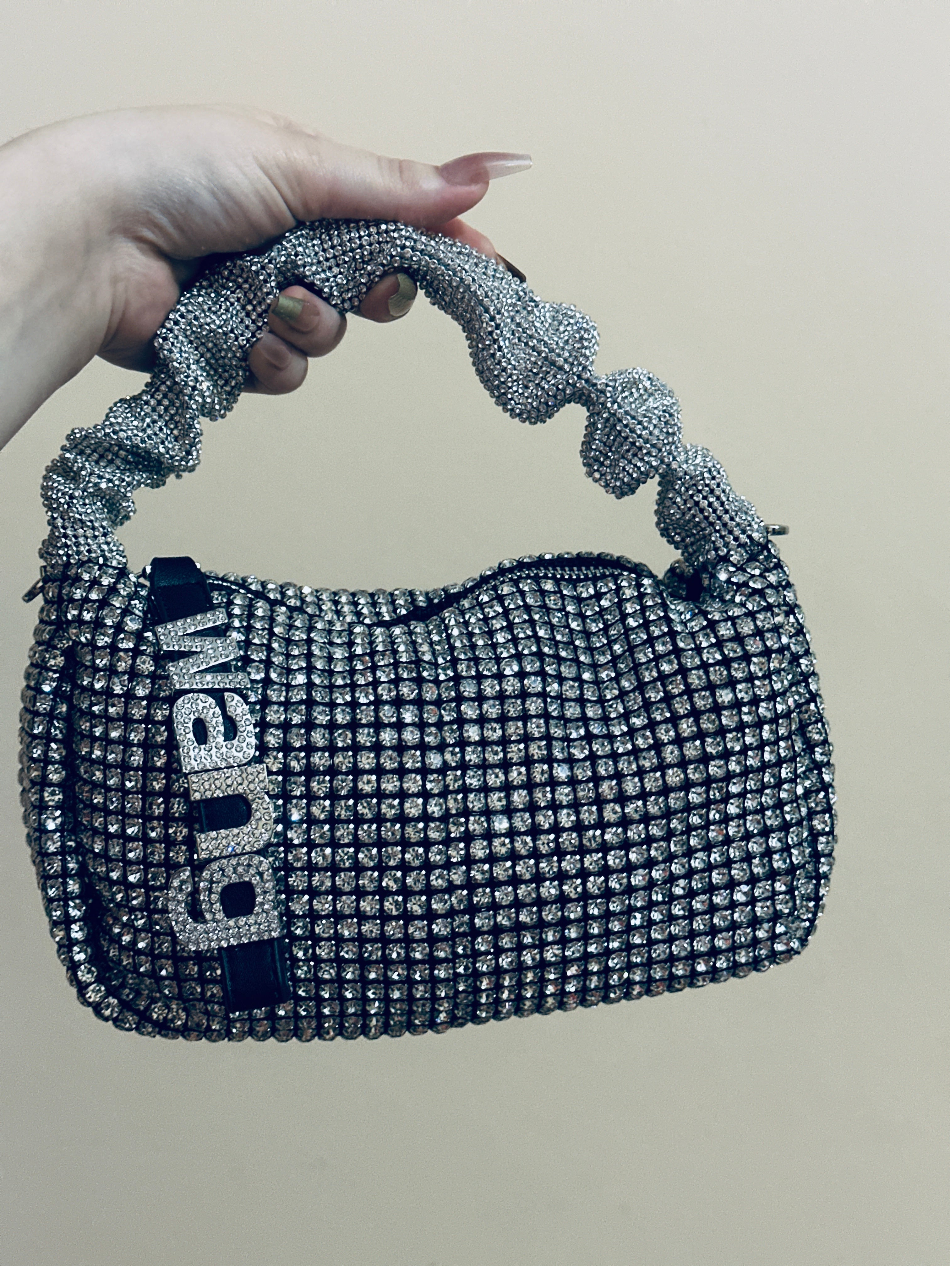 Black bold wang purses premium quality