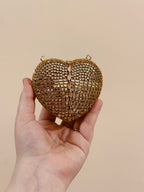 Mini kundan heart