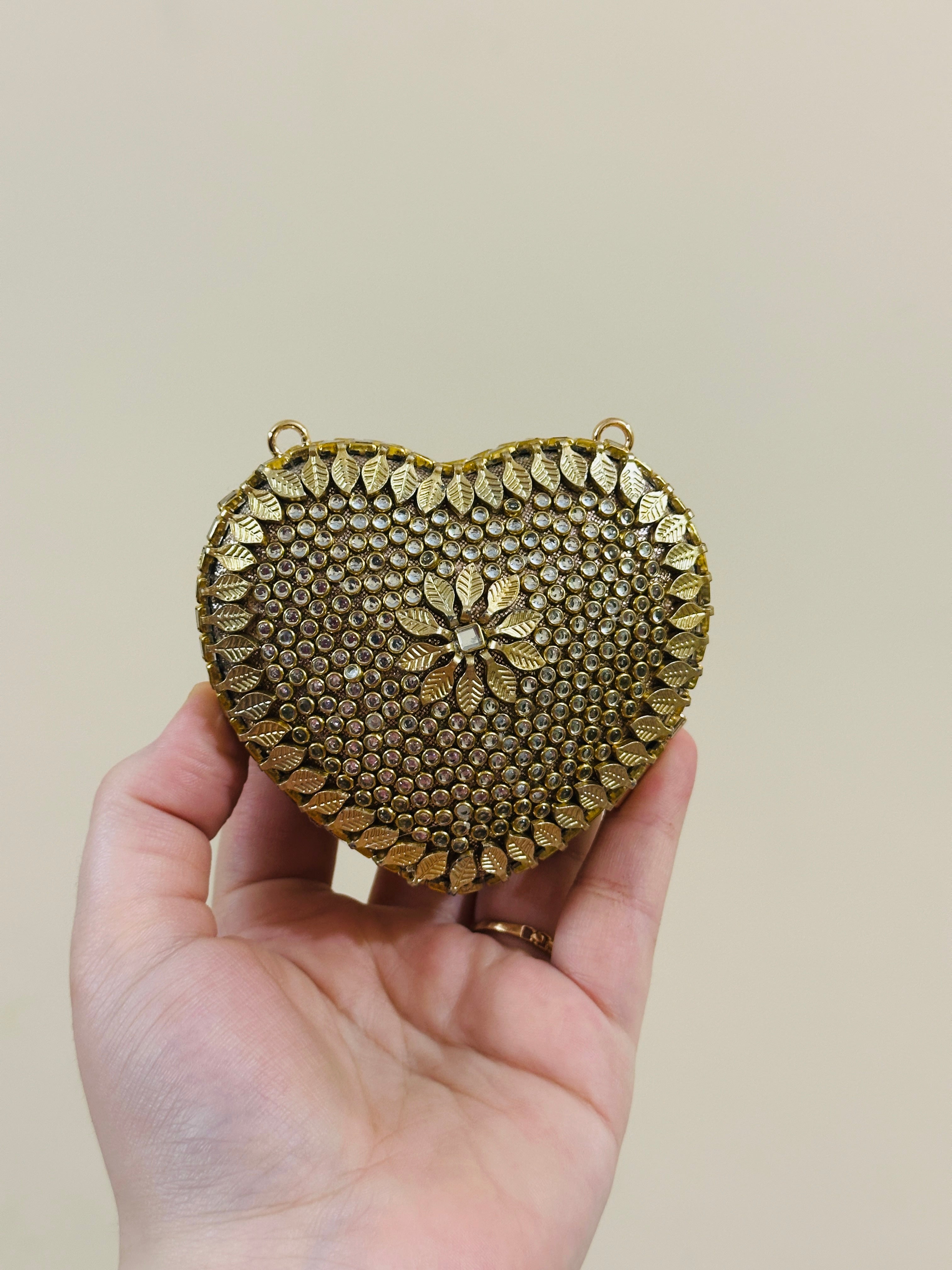 KUNDAN MINI HEART(flower).