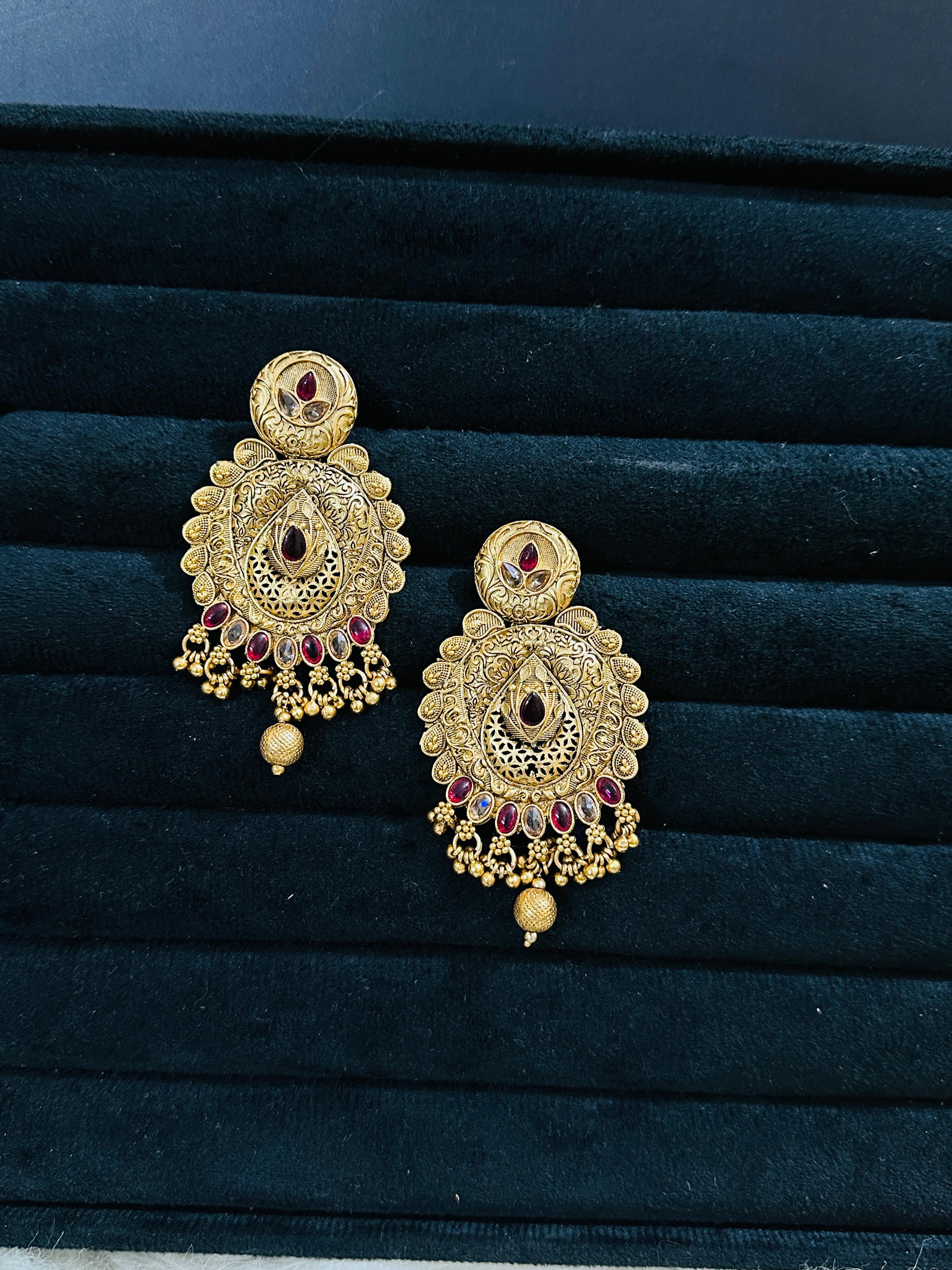 Luxe Pearl Essence Earrings indian collection